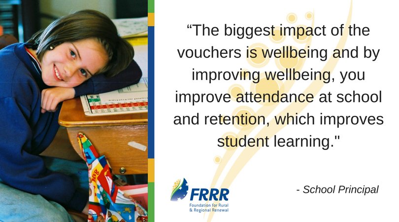 FRRR_Oz's tweet photo. You can make a difference for a child in need in rural and regional Australia, just by donating $50 this #EOFY - Visit: https://t.co/bbj9RzBGTt https://t.co/CRFSZRPomt
