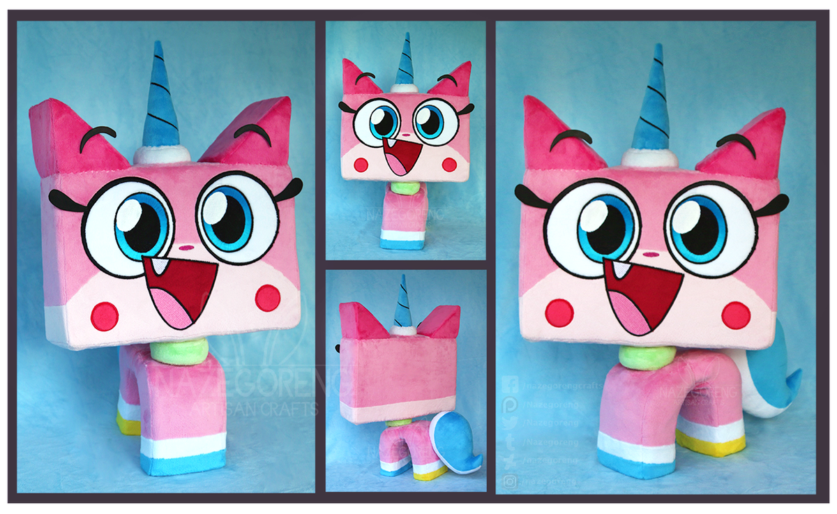 NazFX_Studios's tweet photo. I can finally share the 'secret project' I teased you guys about awhile back. I got to make an ADORABLE Unikitty plush for @matthew__ashton. It was hard to keep her a secret!

Let me know what you think and share 😁💕I'd love any show staff to see her
#lego #unikitty @tarastrong https://t.co/8CJSDT6a9a