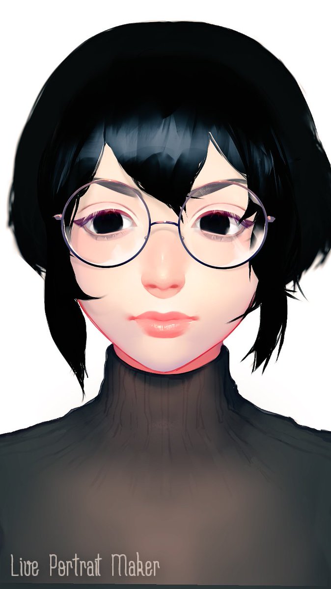 リツイートで回って来た
Live Portrait Makerってアプリで
試しにウチの子作ってみたわ
パーツが合うの2人しかいなかったけど楽しいわね 