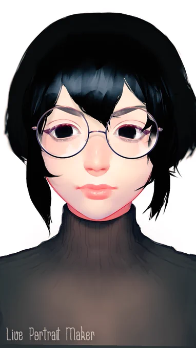 リツイートで回って来た
Live Portrait Makerってアプリで
試しにウチの子作ってみたわ
パーツが合うの2人しかいなかったけど楽しいわね 