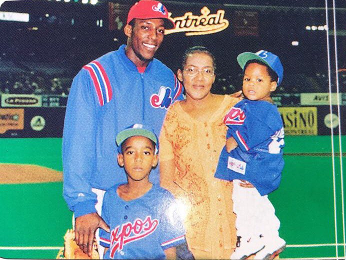 Vladimir Guerrero on X: #TBT is so special with my nephew Gaby