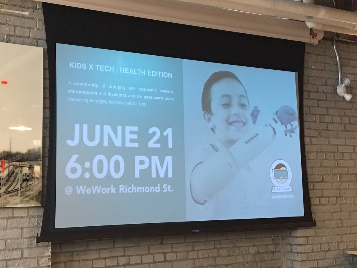 TorchGamesVR's tweet photo. we are at #KidsXTechHealth today @WeWork https://t.co/PMwdY837p4