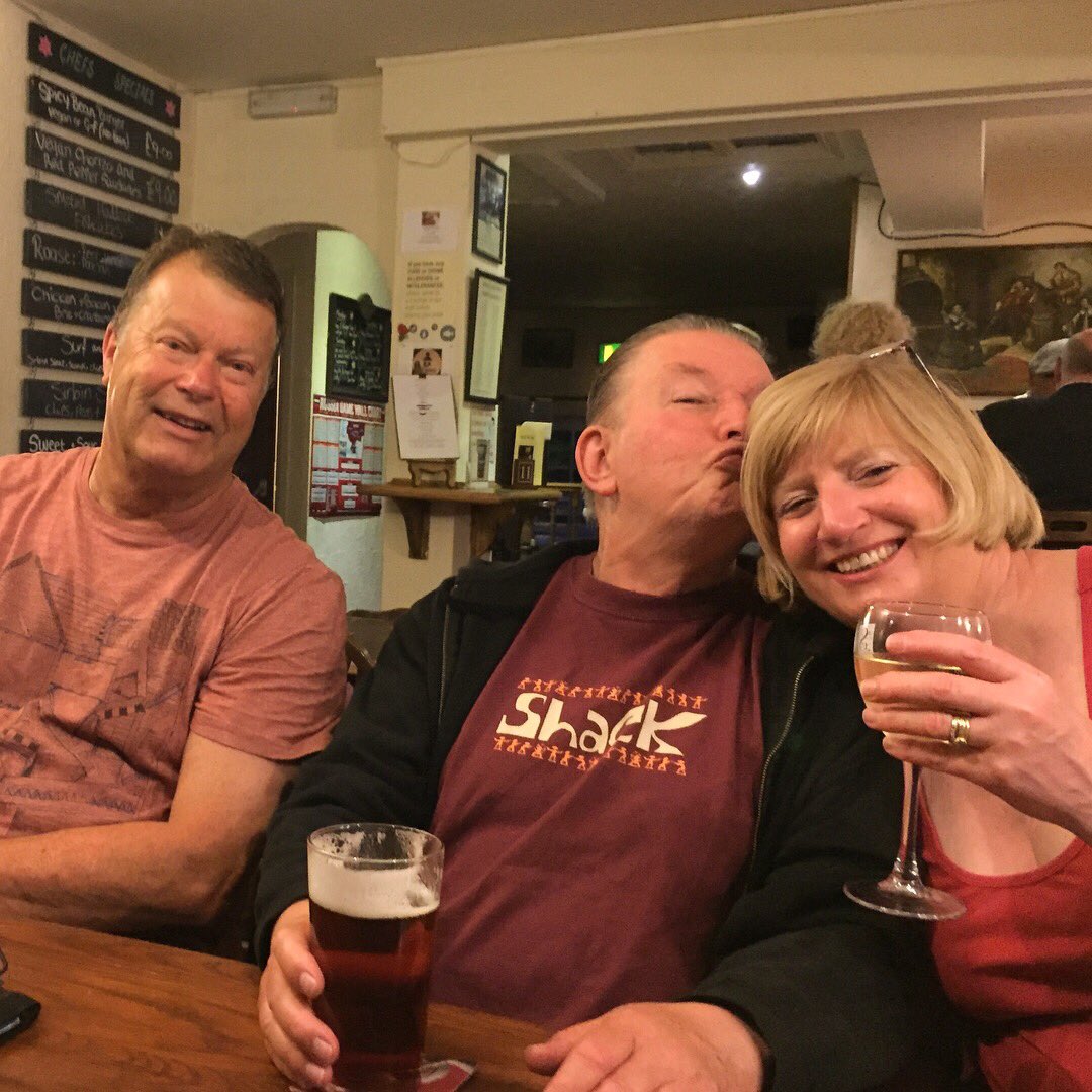 Ferring_amdram's tweet image. An amazing first two nights for FADS show Audacity at Ferring Village Hall. Many smiles backstage and in the pub afterwards. Tickets available for Friday and Saturday at ticketsource.co.uk/fad so book now and don’t miss this great performance.