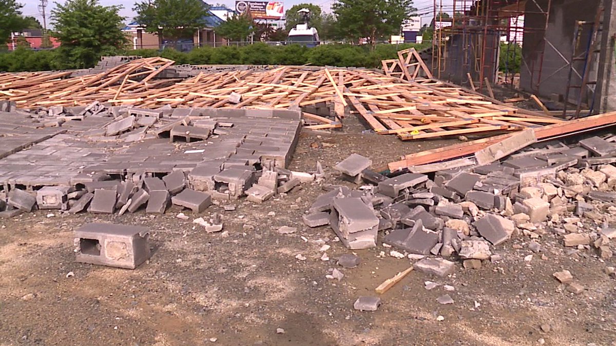 Building under construction collapses in Greensboro FOX8 WGHP Scoopnest