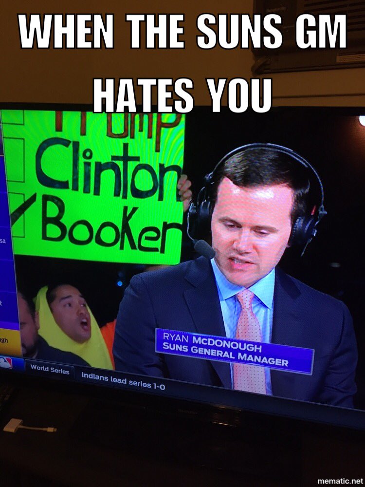 mattybrico's tweet image. #PhoenixSuns #NumberOnePick #RyanMcdonough #BananaMan #NBADraft #BookerForpresident #DevinBooker #NeedANewGM #DontMessThisUp @Suns @SBNation @barstoolsports @ESPNNBA @NBADraft @SportsCenter