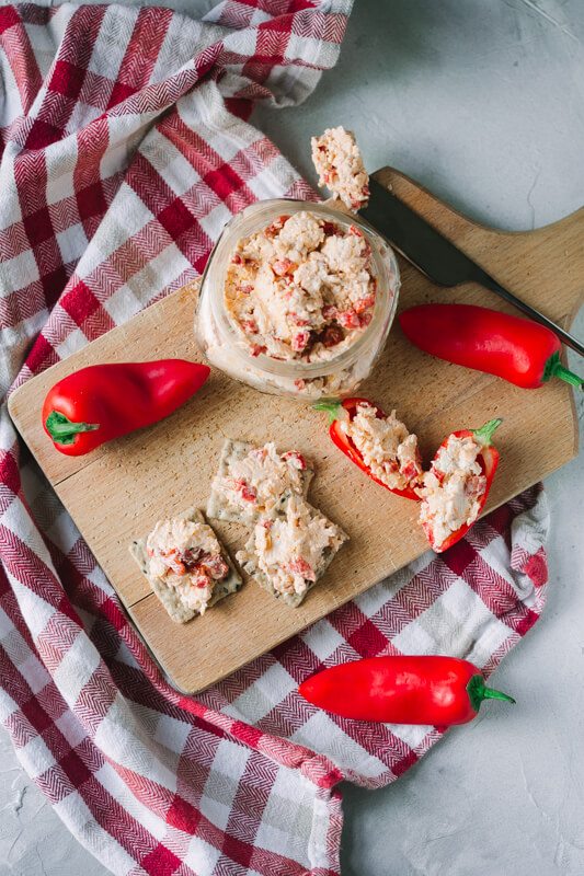 Why we accept every invitation to a Southern luncheon go.shr.lc/2MCHbQX Homemade Pimento Cheese Spread <a href="/chattavore/">Mary Haymaker</a>