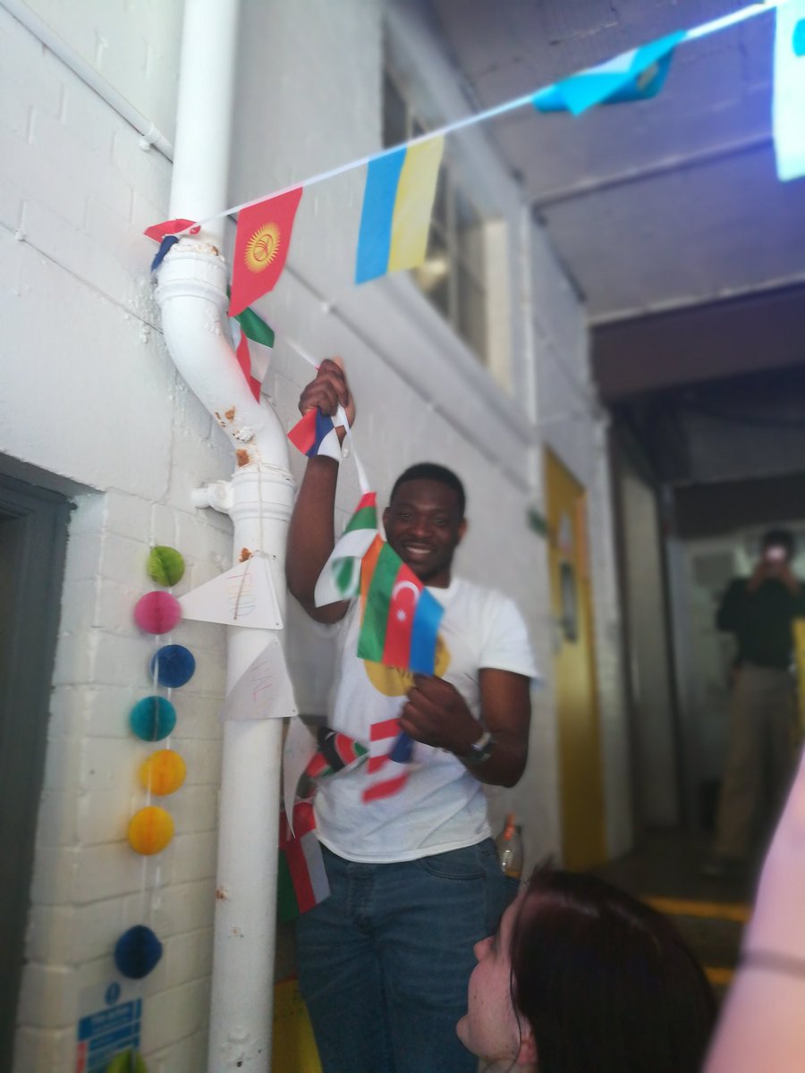 NdrikaAnyika's tweet photo. Such great energy at @MigMatFest Ubuntu Fashion show @foodhallproject. Can't wait to share the pics with you! #MigMatFest18 #fashionshow #sheffieldisopen https://t.co/lIyjqtHqFc