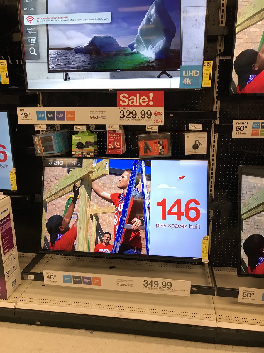 britschmitz's tweet photo. TM Seth getting creative in electronics to drive additional sales and making sure guests go home with everything they need. #BuildingBaskets #WINona #T1096 @tenniemccabe @RicaDevas https://t.co/YpyvmZhtr0