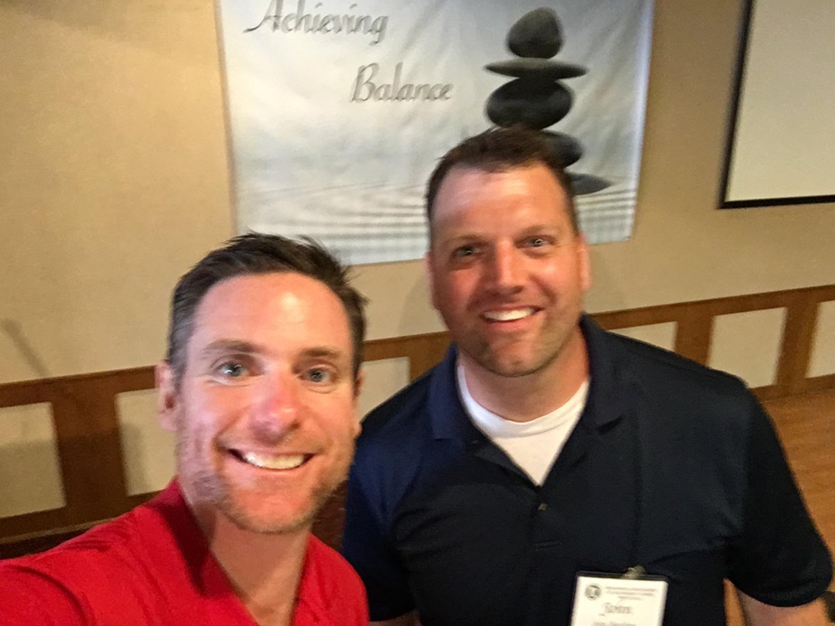 Achieving balance with @EduMWHS at #MASSPSummer2018  creating connections and sharing ideas!
<a href="/mnprincipals/">MASSP</a> 
#nationalselfieday