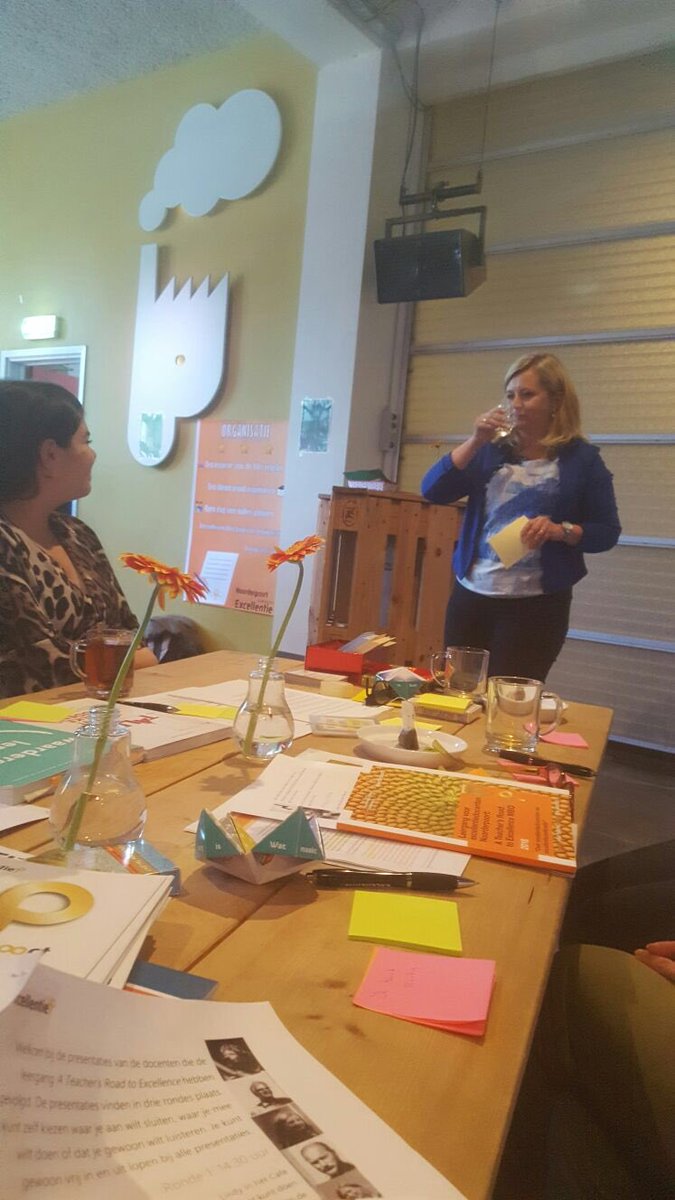 Mooie presentaties en workshops tijdens de afsluiting van #Noorderpoort leergang A Teachers Road to #excellence. #excellentie #MBO #onderwijs #docenten