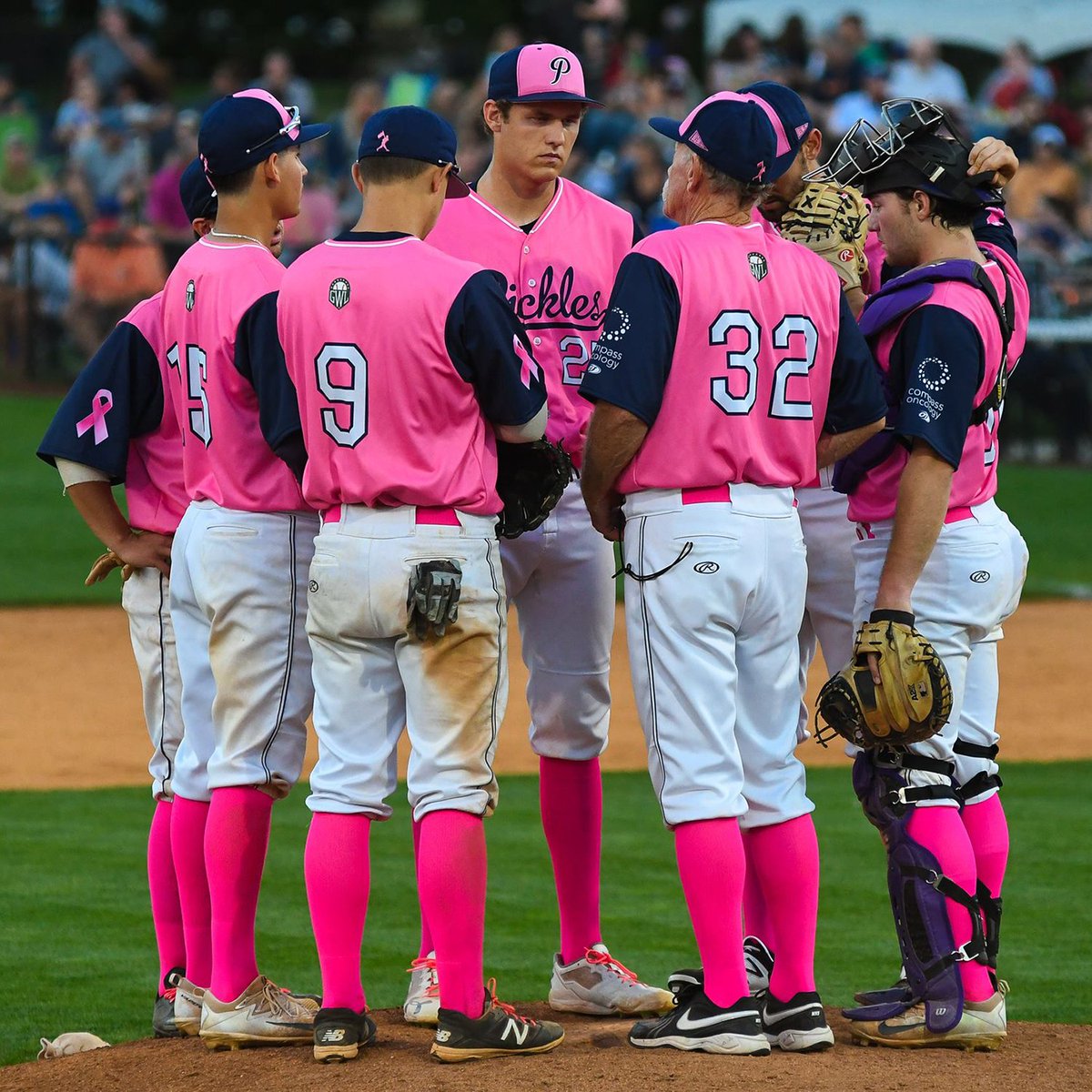 Portland Pickles on X: #TBT to last year's Breast Cancer