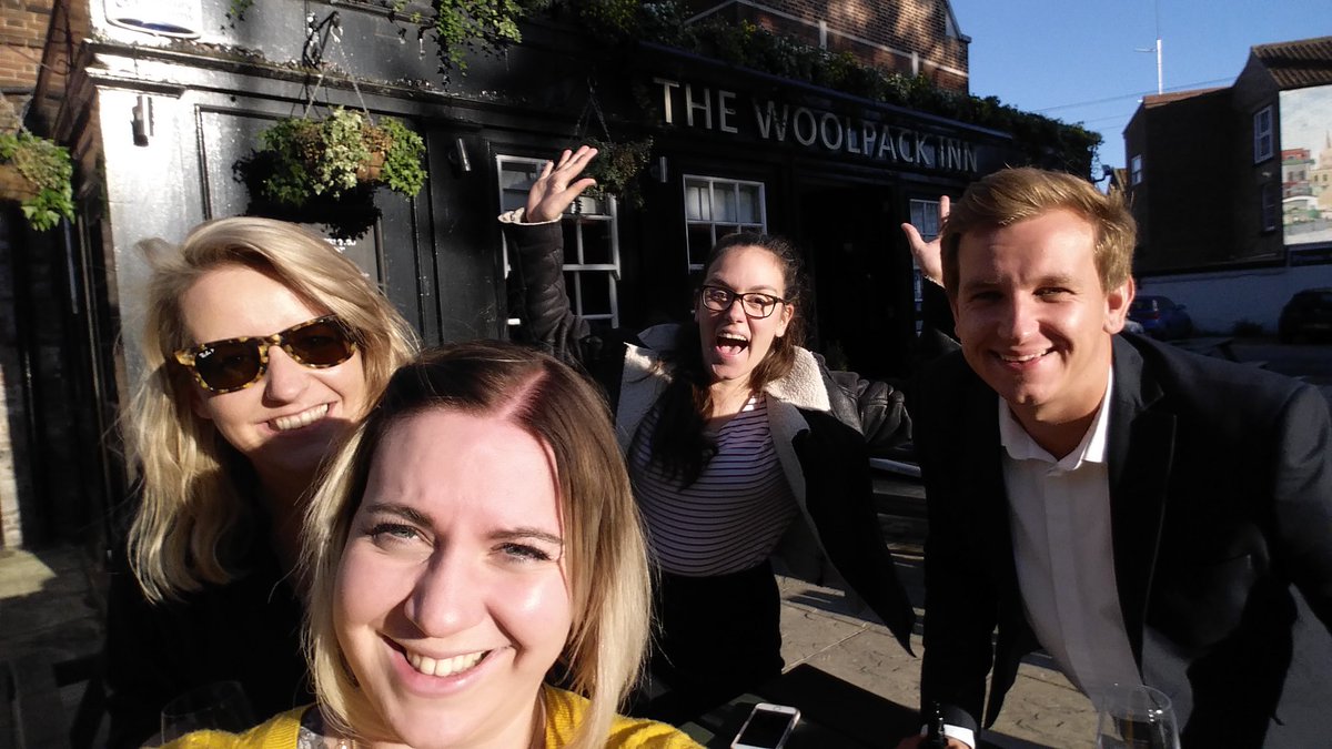A team have reached the Woolpack @NNLS2017