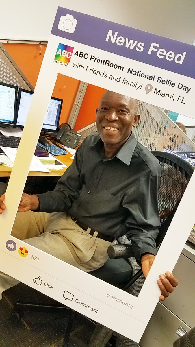 ABCPrintroom's tweet image. And let's get @ABCImaging's logistics team involved in #NationalSelfieDay. Rock on! ow.ly/x6l450hMeZd