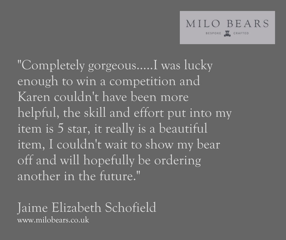 milo_bears's tweet photo. #MiloBears #handmade #HappyCustomer https://t.co/QhxXUm9pFM