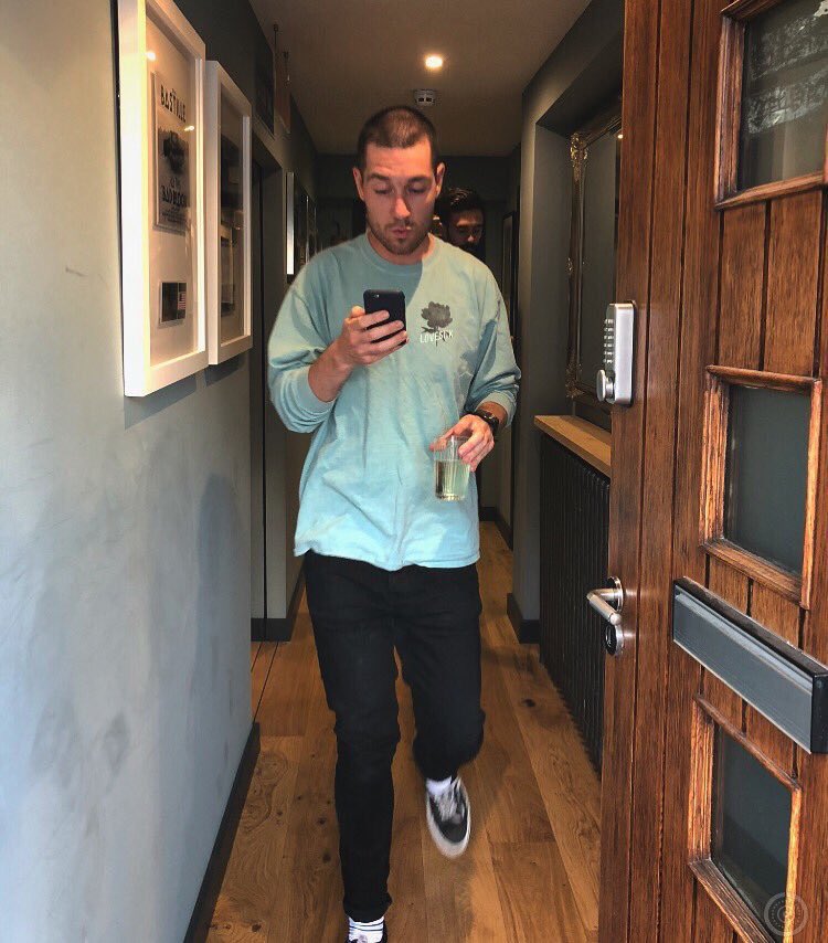 Woody caught me looking at some...provocative pictures of Hayley.