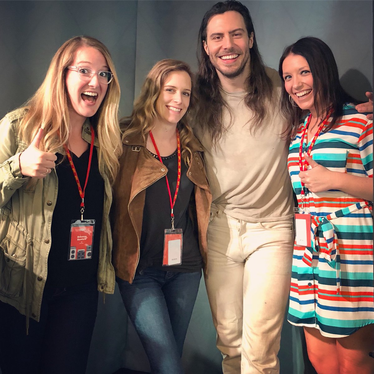 Nikki704's tweet image. Day #3 of #CMweek2018: we learned to party hard with the minister of partying hard himself, Mr. @andrewwk. Hell of a speaker.