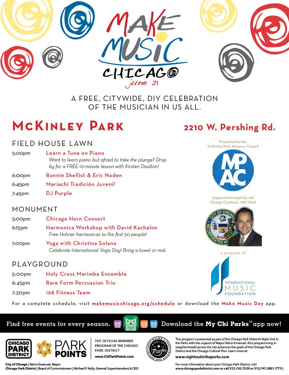 .<a href="/aldcardenas/">George Cardenas #TheAccountant</a>  invites you to an amazing evening in #McKinleyPark for free music. It even features free harmonica lessons. <a href="/OpenCenterArts/">OPEN Center for the Arts</a> <a href="/latinospro/">Latinos Progresando | latinospro.bsky.social</a> <a href="/Ward12Chicago/">Alteredminds</a> <a href="/ChicagoTM/">Theresa Mah</a> <a href="/MacZZurawski/">Mac-Z Zurawski Writes</a> <a href="/Lescarpita/">L.Escarpita</a>
