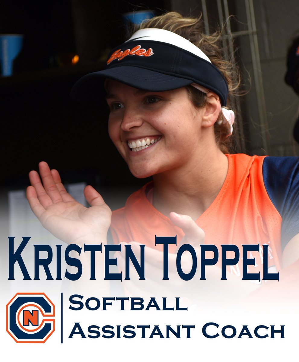 CNathletics's tweet photo. Please welcome All-@sac_athletics shortstop @kristen_toppel back to Mossy Creek. The @cnsball alumna has joined Michael Graves staff as an assistant coach. 

📋 https://t.co/eooDitkErI https://t.co/DNCI3UFbVn