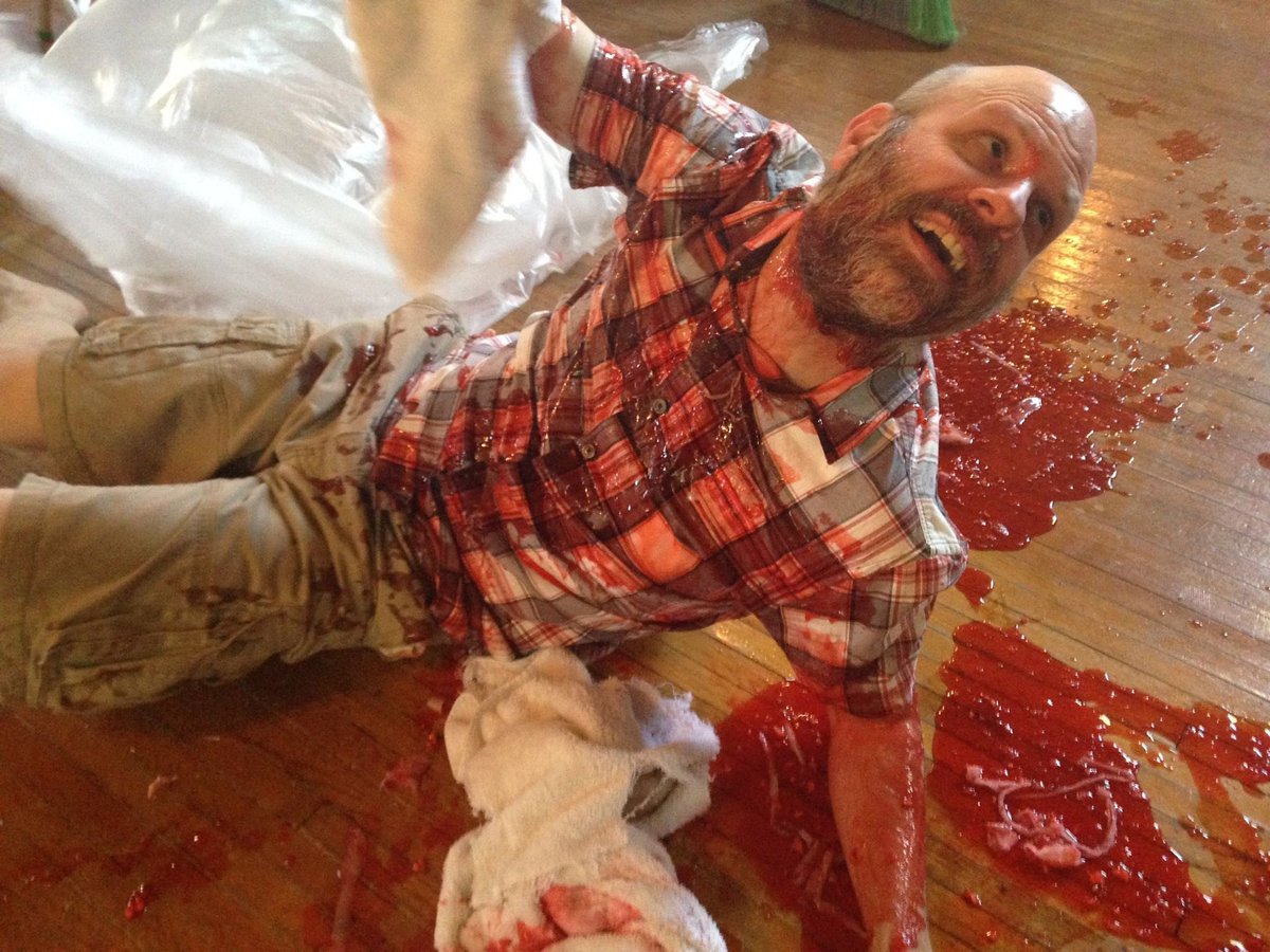 NWHorror's tweet photo. Guys!!! Lots of blood coming, July 8th. #thenewworldhorror #TNWH #zombies https://t.co/0GOREG48ZW
