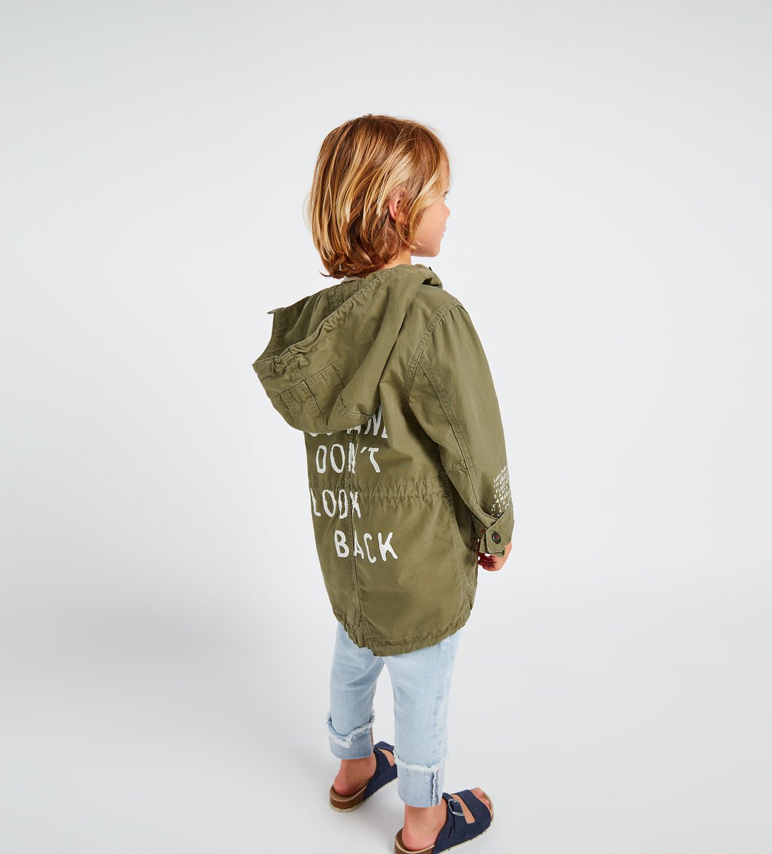 zara kids parkas