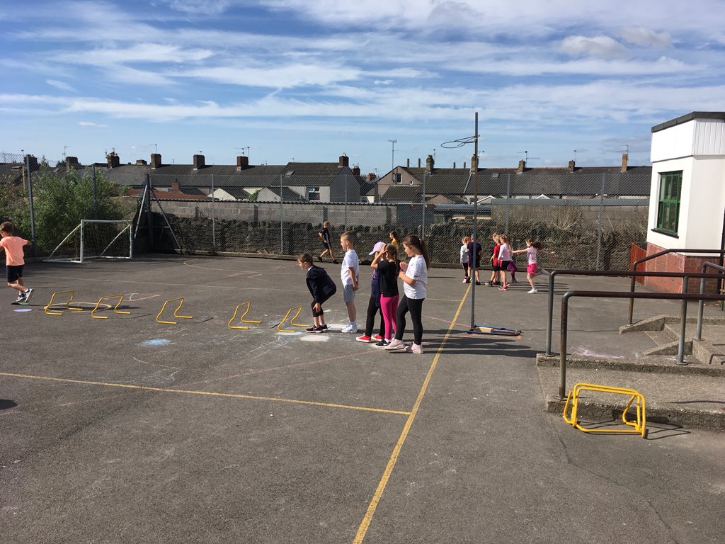 Year2StJos's tweet photo. The trip didn’t wear them out yesterday!! 🎾 ⚽️ 🏉 https://t.co/WOEgIFlqvA