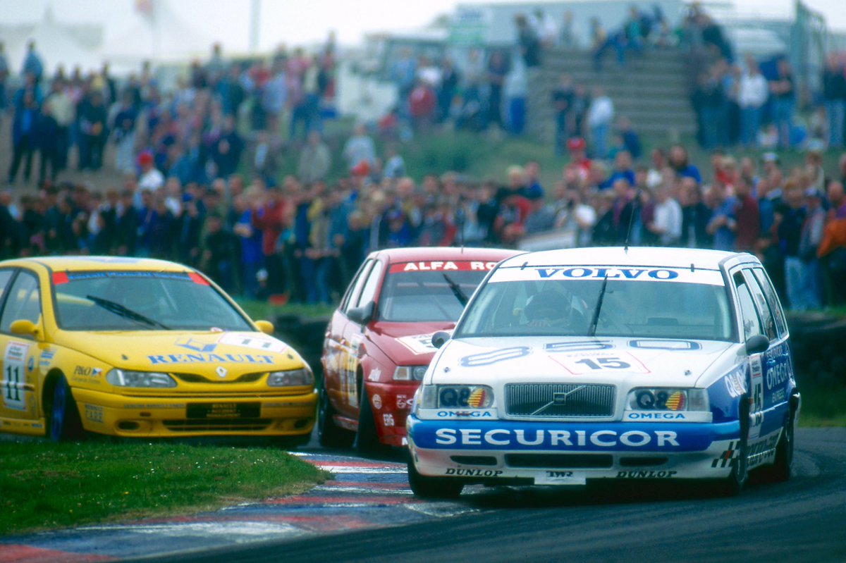 Our #BTCC Diamond Jubilee Parade on Tin Top Sunday includes everything from 50s &amp; 60s title-winners to a proper cult hero - the Volvo 850 Estate. 

For the first time in years, both wagons will be reunited with 1998 champ Rickard Rydell flying in to drive!

#SilverstoneClassic