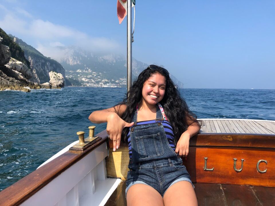 GammasWSU's tweet photo. Hello all, how is your summer going? Today will mark the start of the #SistersInTheSummer series which will showcase all of the amazing things our sisters are doing this summer! 

This week we’d like to recognize our sister Katerin Gomez! 💎 https://t.co/ZTE3EdwxrE
