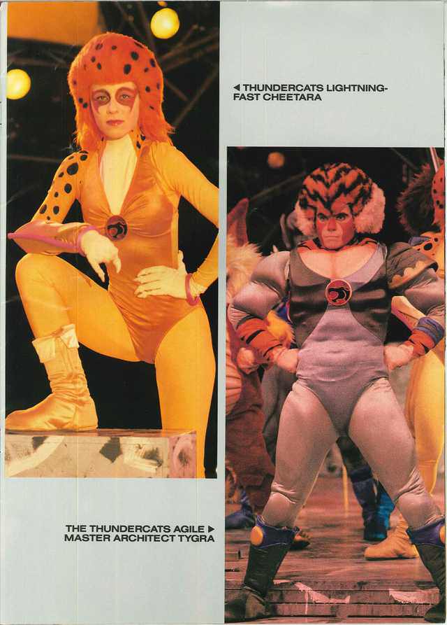 PulpLibrarian's tweet photo. The 1988 Thundercats stage show. Never to be revived... https://t.co/lzw1m6z2Ch