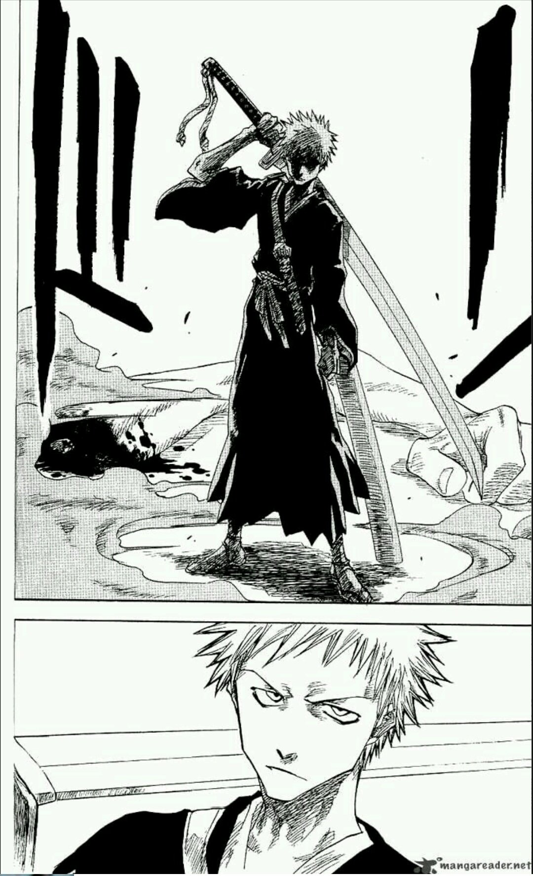 Nsʇǝƃuɐz ᴉoɹnʞ A Twitter Ichigo Vs Fishbone D The Similarities The Manga Bleach Chapter 1 Death And Strawberry The Anime Bleach Episode 1 The Day I Became A Shinigami The Live Action