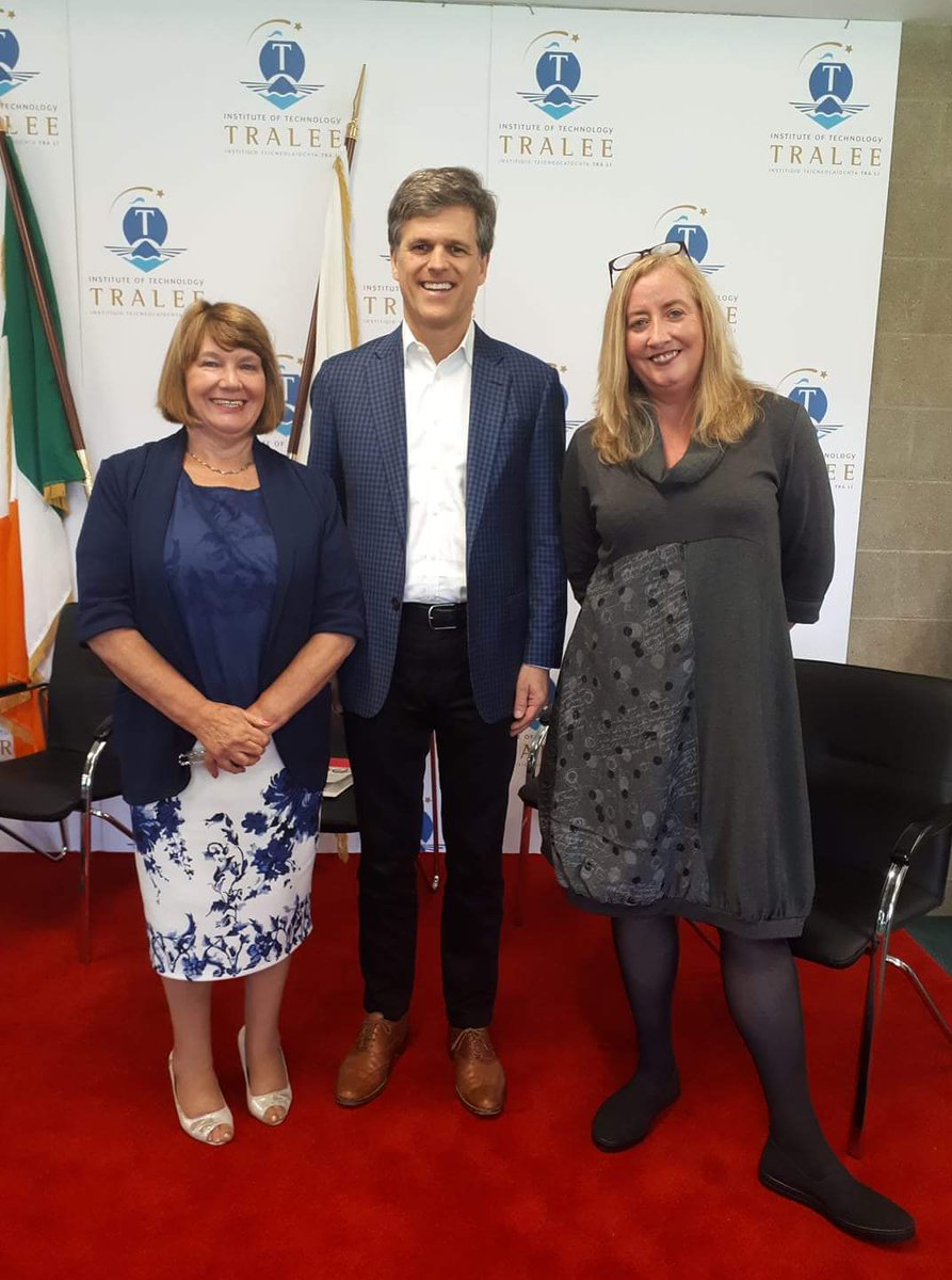 An inspirational morning  @UNESCOITTralee transforming the lives of People with Disabilities,their Families through Physical Education Sport Recreation and Fitness. Photograph speaker <a href="/TimShriver/">timshriver</a> nephew of the late J.F Kennedy, Interpreter for the deaf community Catherine White