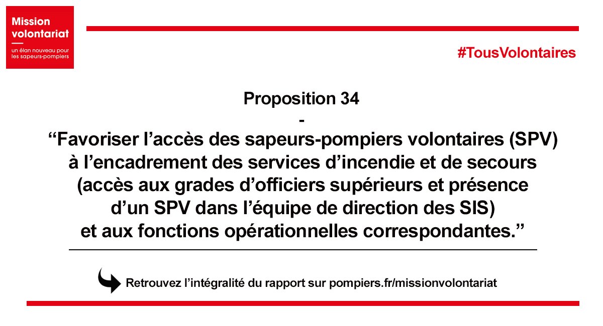Mission volontariat sapeurs-pompiers tweet media