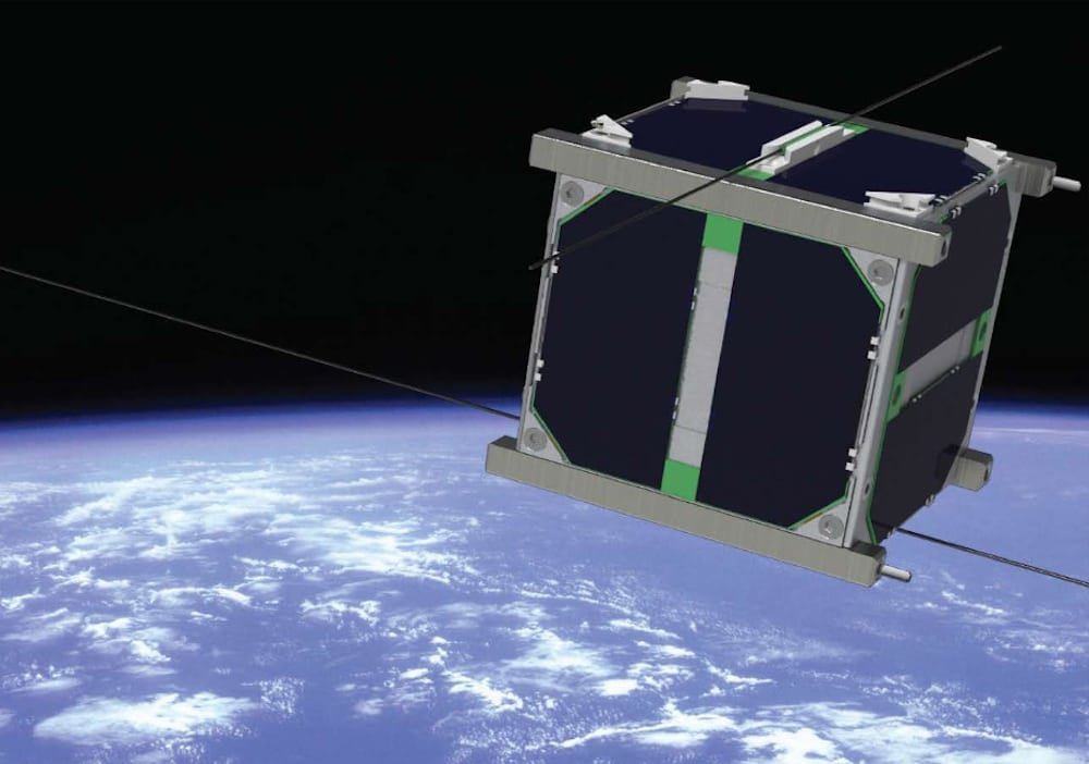 CNES's tweet photo. La 1e année de vol du nanosatellite Robusta-1b met le Centre Spatial Universitaire de Montpellier en orbite ! #Janus #étudiant https://t.co/hwoL8oTWpI https://t.co/G3XgSyoq1S