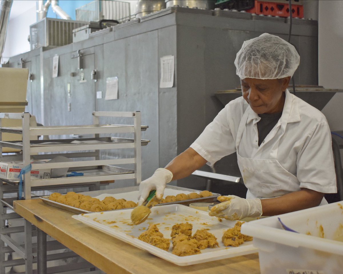 Bread Project (@breadproject) on Twitter photo Happy National Cookie Dough Day! Did you know 3,000 lbs of cookie dough are mixed up in our kitchen every week? Between cookies for <a href="/ladleandleaf/">Ladle & Leaf</a>, co-packing for @DOUGHP, and more, there is never a shortage of cookie dough here. Happy National Cookie Dough Day! Did you know 3,000 lbs of cookie dough are mixed up in our kitchen every week? Between cookies for <a href="/ladleandleaf/">Ladle & Leaf</a>, co-packing for @DOUGHP, and more, there is never a shortage of cookie dough here.