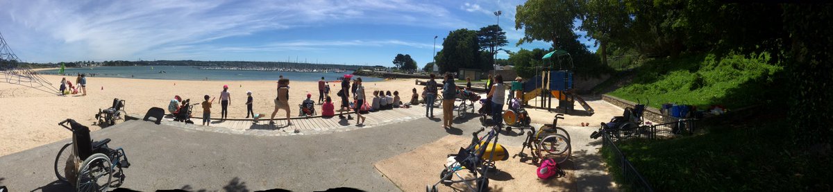 sb_brest's tweet photo. Une journée de rééducation « autrement » pour #lesenfantsdetyyann à #Brest . #funrehab #stopboringrehab @fondationIldys @CHRUBrest https://t.co/DuZsVk47e3