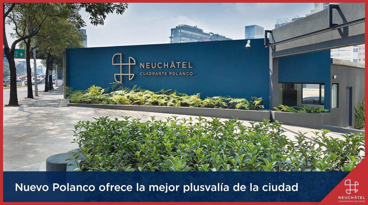 NeuchatelMx's tweet photo. Departamentos en preventa con cercanía a los mejores lugares, así es Neuchâtel Cuadrante Polanco Descubre más en https://t.co/NzeN6WEceP https://t.co/qRrIz7rtQX