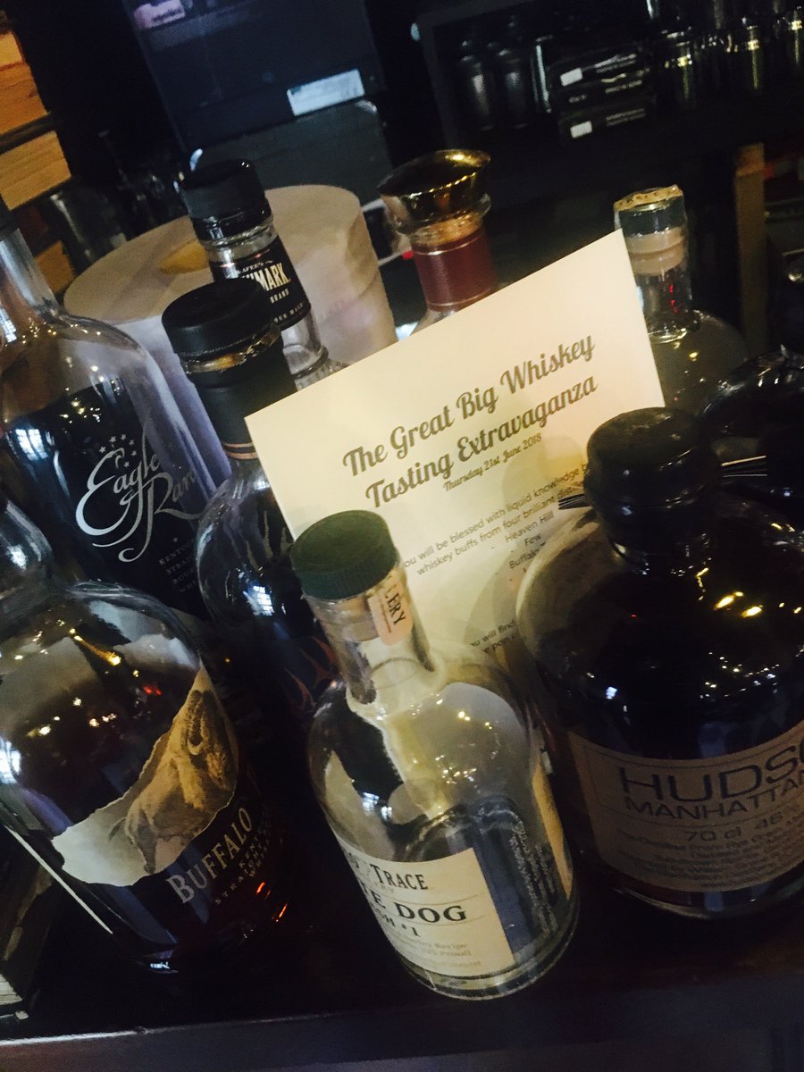 Benjamin Stewart (@hslbenjamin) on Twitter photo Bourbon extravaganza @DeadParrotBar <a href="/BuffaloTraceUK/">Buffalo Trace UK</a> Bourbon chat, cocktails and tasting! #Bourbon Bourbon extravaganza @DeadParrotBar <a href="/BuffaloTraceUK/">Buffalo Trace UK</a> Bourbon chat, cocktails and tasting! #Bourbon