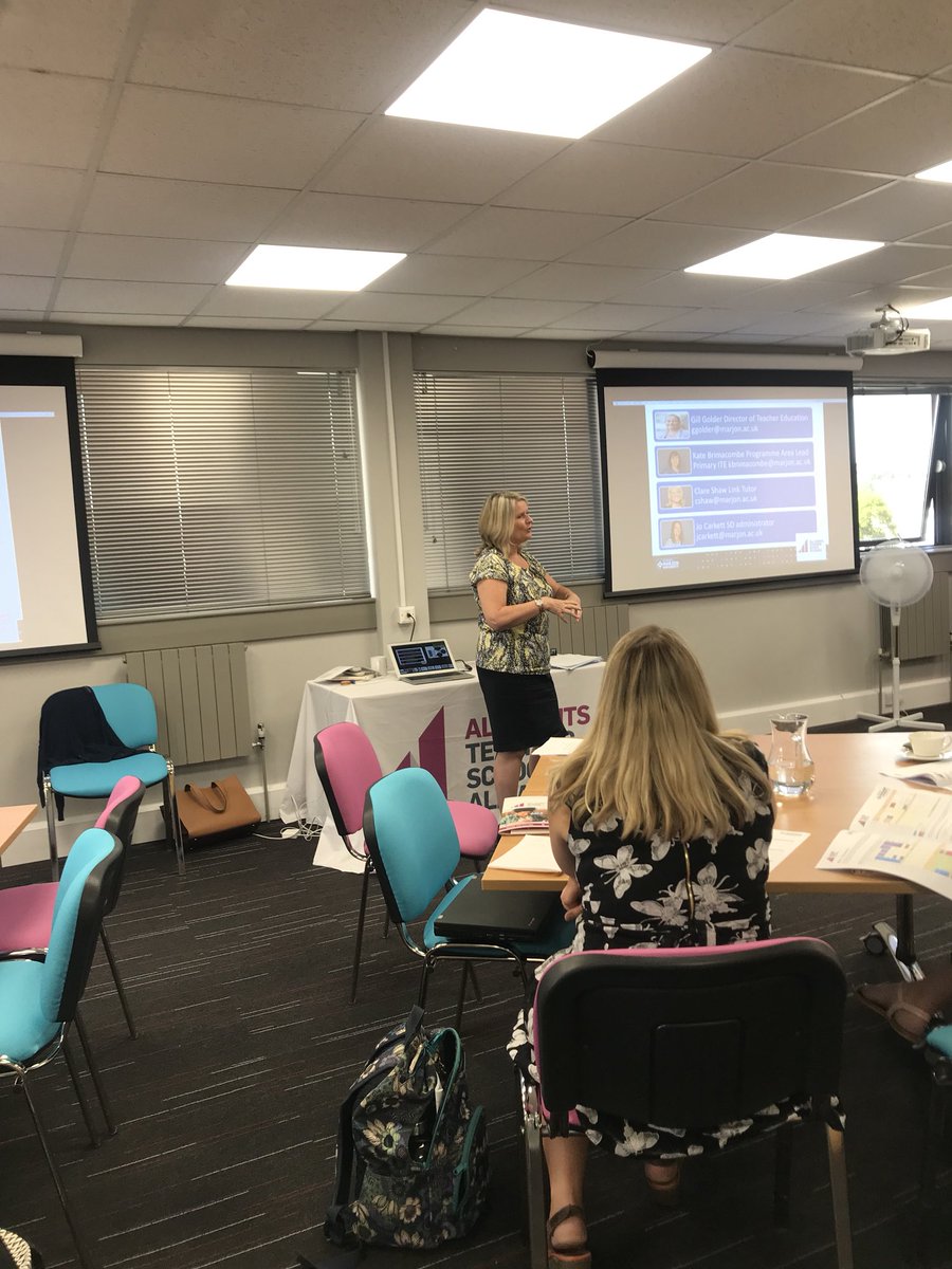 An awesome day meeting our new #schooldirect trainees today &amp; hearing about the amazing journey our present outstanding trainees        Eliza &amp; @megancolledge1  have had. <a href="/MarjonTEP/">Marjon TEP</a> <a href="/LAPacademies/">LAP</a> <a href="/coastacademies/">@coastacademies</a> <a href="/AcademyforCandE/">ACE</a> #ITT