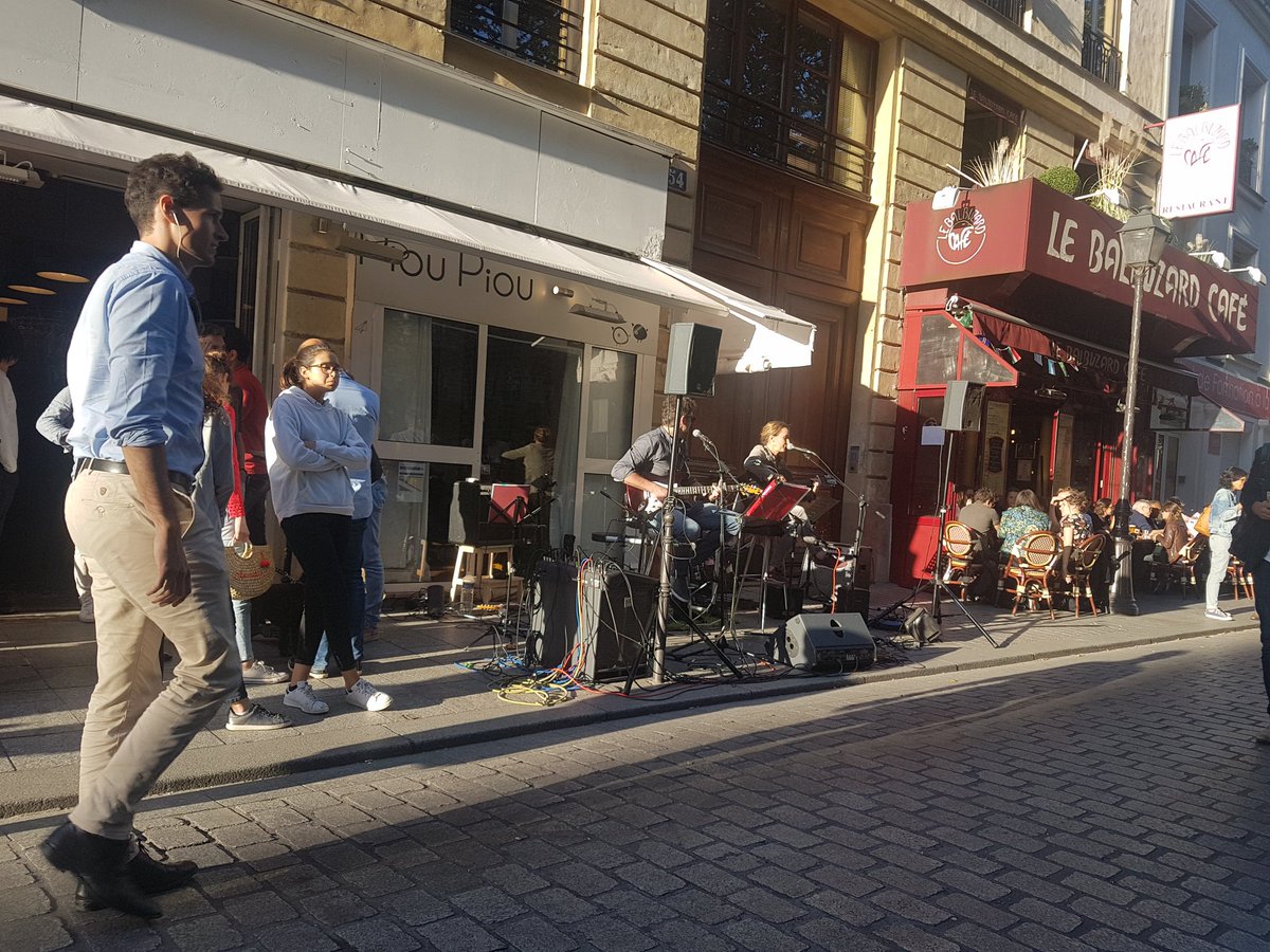 La fête de la musique vers la Porte St Martin