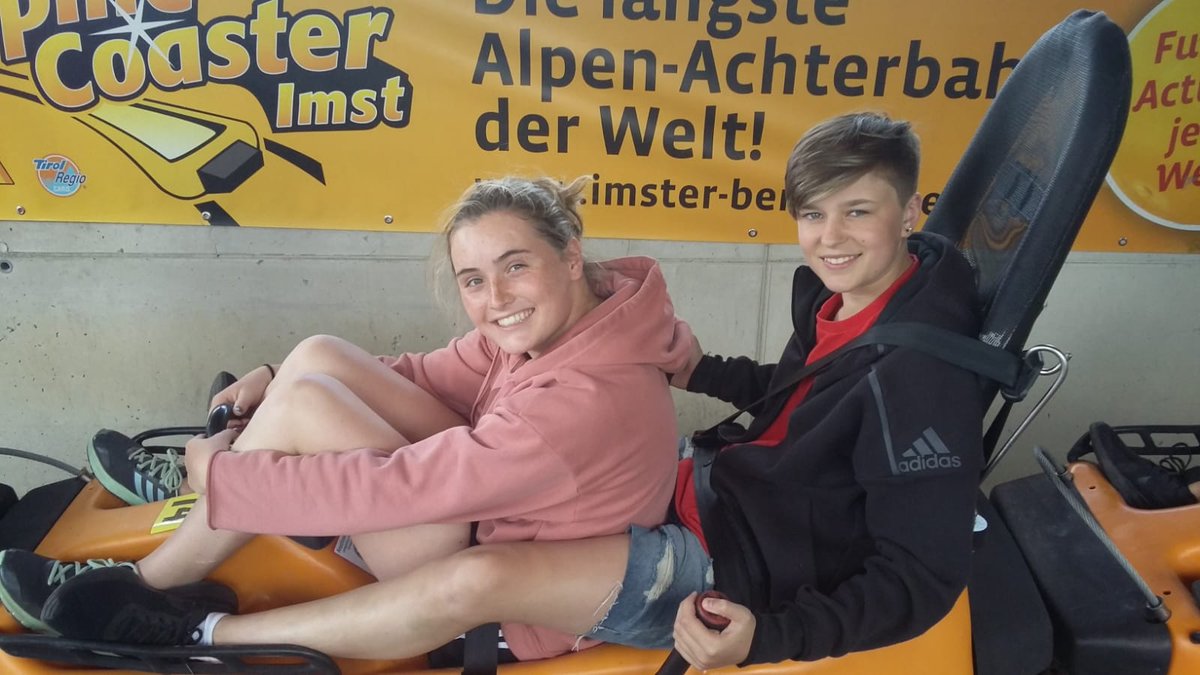 eicgerman's tweet photo. #eicger18  today we went white water rafting in Austria which was both mentally and physically challenging. This was followed by a ride on the longest summer alpine roller coaster.@MFLEIC @eicHUMAN https://t.co/cicnbHdhJp