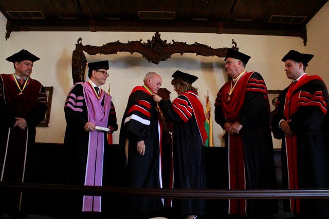 Conferimiento de Doctor Honoris Causa en Derecho al Profesor Aníbal Rueda 20/06/2018