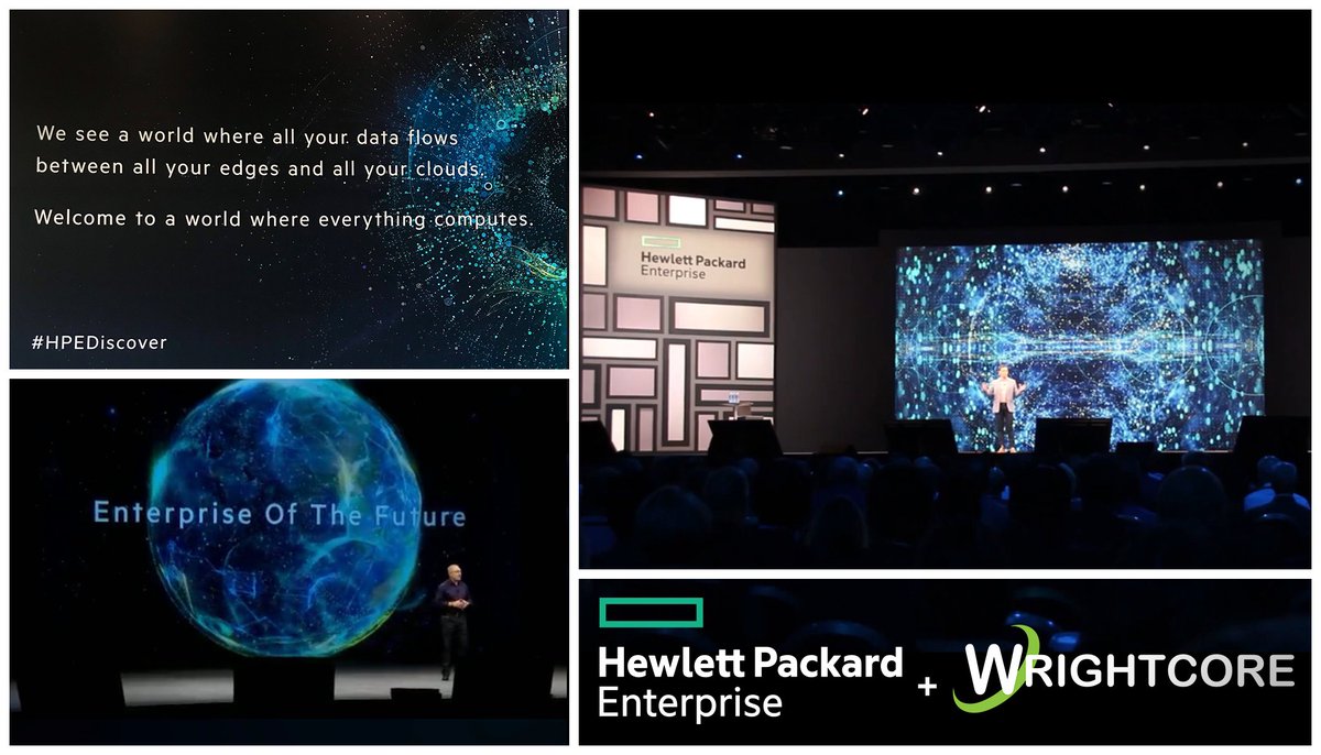 wrightcoreinc's tweet photo. Welcome to @HPE's #EdgeComputing vision. @wrightcoreinc @ #HPEDiscover and we are ready to share! #Edge to the #Cloud...engage us for a solution-driven approach. #EdgeCentric #HPEGreenLake #Connectivity #Security #Automation #MachineLearning #AI #HPEPartnerSummit @HPE_Discover https://t.co/mJGzB8rZUa