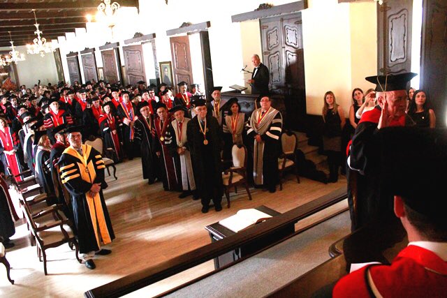 Conferimiento de Doctor Honoris Causa en Derecho al Profesor Aníbal Rueda 20/06/2018