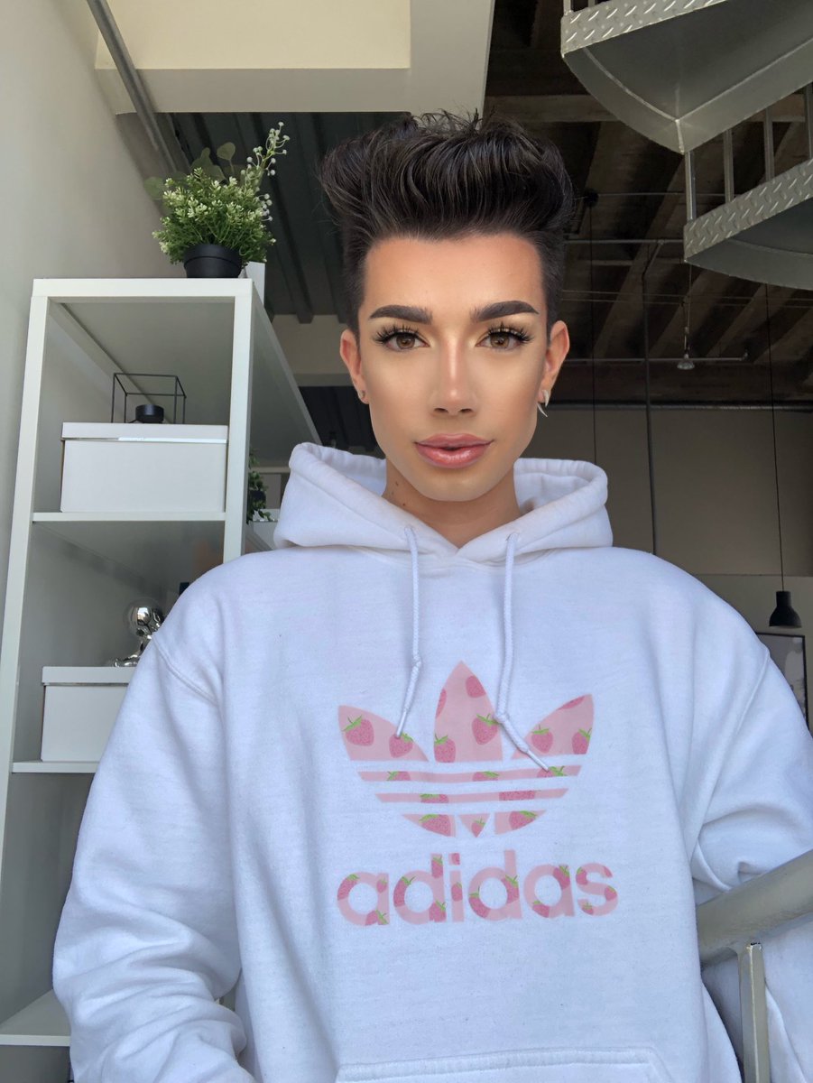 james charles adidas hoodie