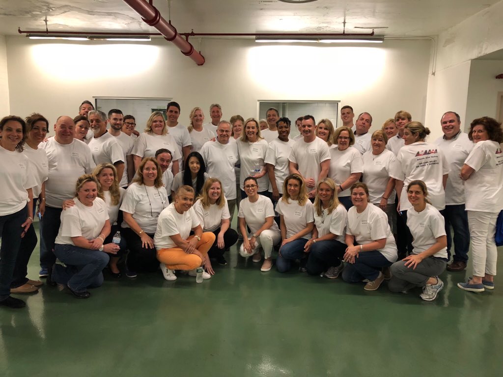 GraceCM2's tweet photo. #AJVPartnersWorkingTogether #AirCanada #United #Lufthansa #NortheastTeam #CommunityFoodBank #NewJersey #giveback https://t.co/PyG0Rs4JBS