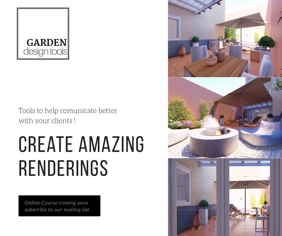 gardenprodesign's tweet photo. Check out our blog for more tips and ideas for great renderings https://t.co/HxE2PSUBgW #gardendesigntools #onlinecourse #rendering #3d #comingsoon #gardendesign #outdoordesign #landscapedesign #rendering #design #render #designer #arquitectura #concept #homedesign #diseΓ±o π³πΈ https://t.co/lAy3xyEjkk