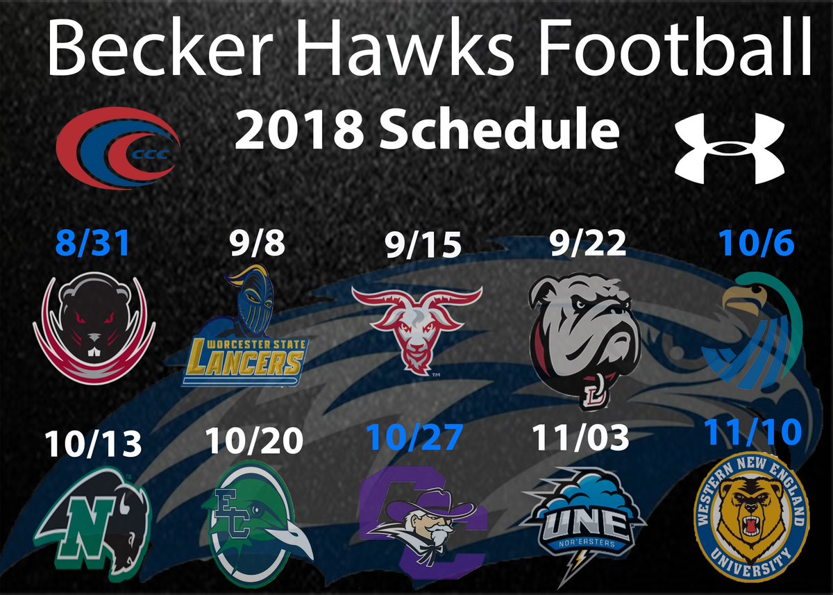 Check out our schedule for 2018! Can't wait to see everyone at our games this season! #GoHawks
