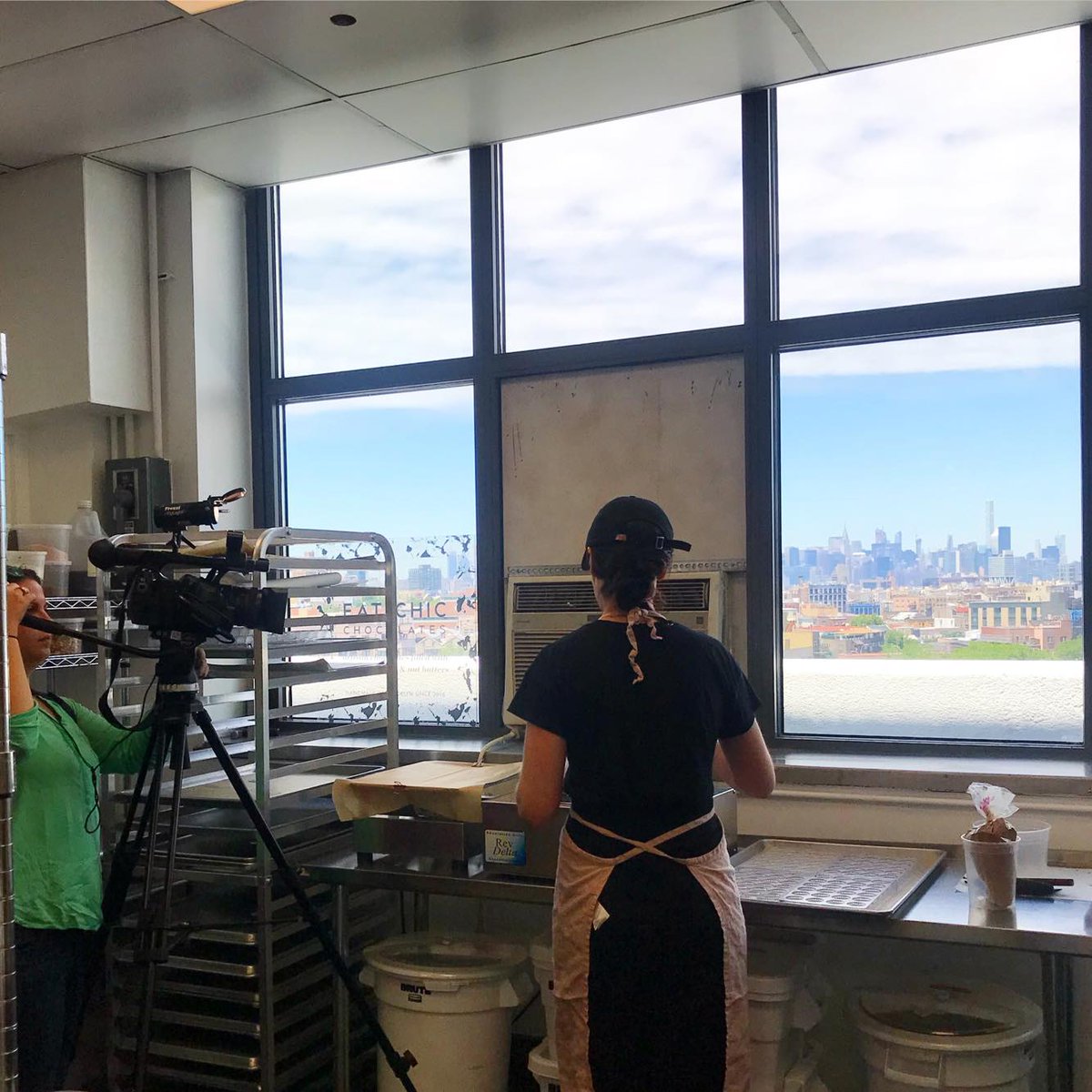 Just one week until #BKEATS2018! Today we stopped by a few of our exhibitors at Brooklyn FoodWorks for an interview by <a href="/NY1/">Spectrum News NY1</a>. If you haven't gotten your ticket yet, visit bit.ly/AttendEATS