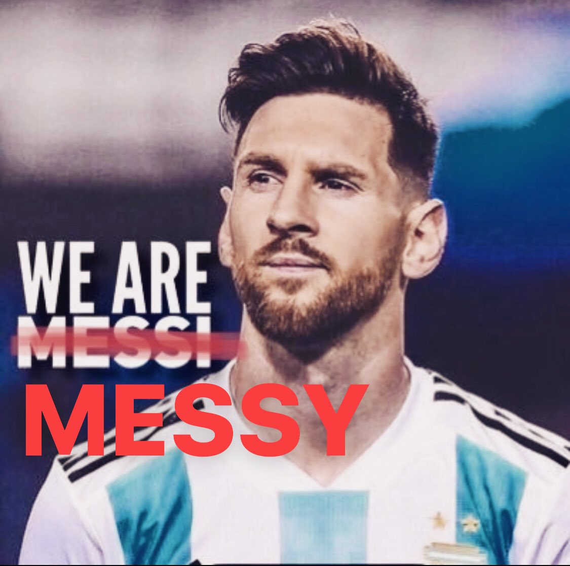 brander's tweet photo. Sums it up 😂 #messiismessy #FifaWorldCup18 #ArgentinavsCroatia #CR7 #GOAT https://t.co/G2NqET3l5G