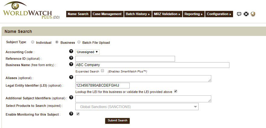 IntlScreening's tweet photo. LEI manudated Under MiFID II by 2 July 2018 #WorldWatchPlus allows LEI verification as part of global sanctions or OFAC search  https://t.co/Wtj1XfzSnu https://t.co/r43Z5MRMQ4