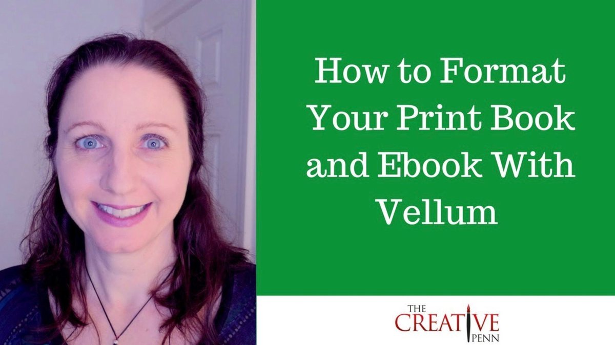 thecreativepenn's tweet photo. How To Format An Ebook And Print Book With Vellum https://t.co/zKIxYVNhVB #formattingfun :) #selfpublishing https://t.co/7aEokqFfTe